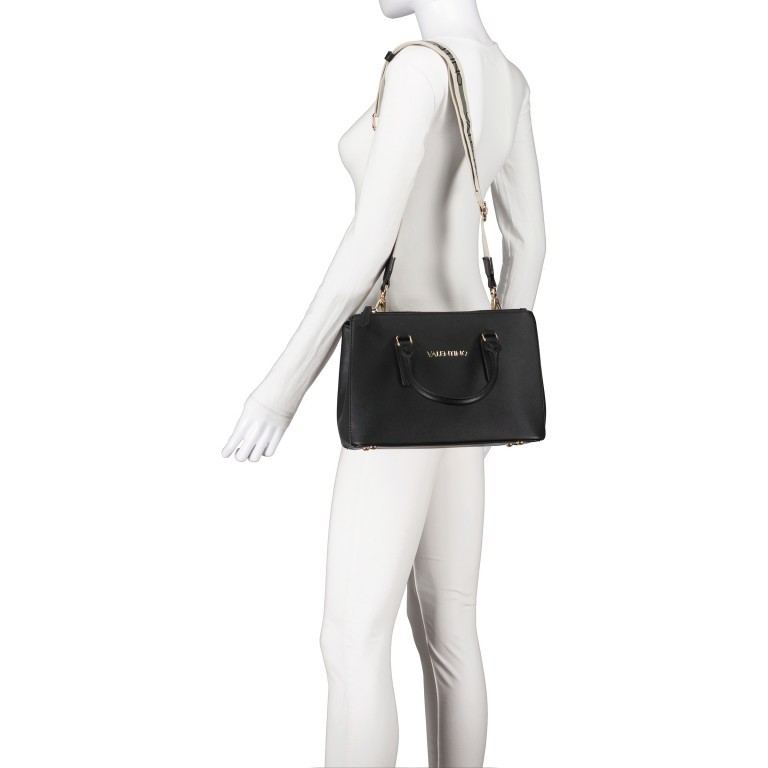 Handtasche Zero Relove Recycle Nero, Farbe: schwarz, Marke: Valentino Bags, EAN: 8054942453143, Abmessungen in cm: 29.5x19.5x13.5, Bild 5 von 7