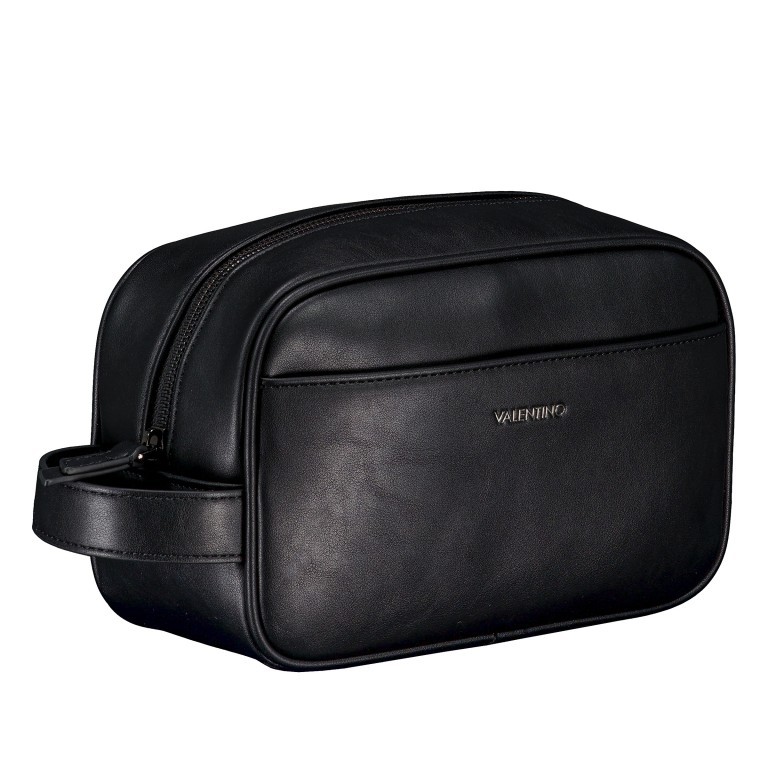 Kulturbeutel Horizon Nero, Farbe: schwarz, Marke: Valentino Bags, EAN: 8054942600615, Abmessungen in cm: 23.5x14.5x9.5, Bild 2 von 5