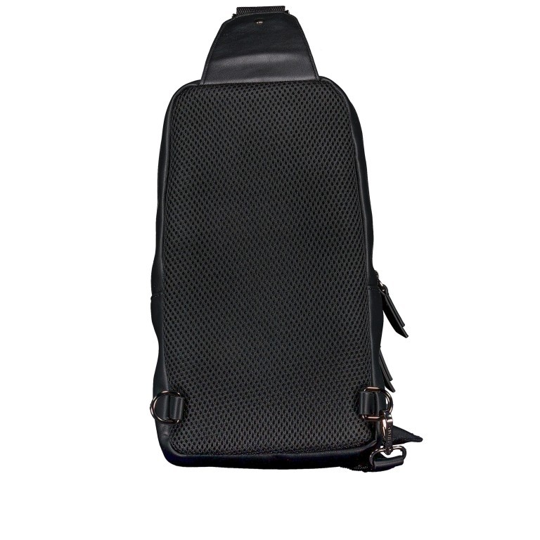 Umhängetasche Horizon Nero, Farbe: schwarz, Marke: Valentino Bags, EAN: 8054942601230, Abmessungen in cm: 17x31x7, Bild 3 von 5