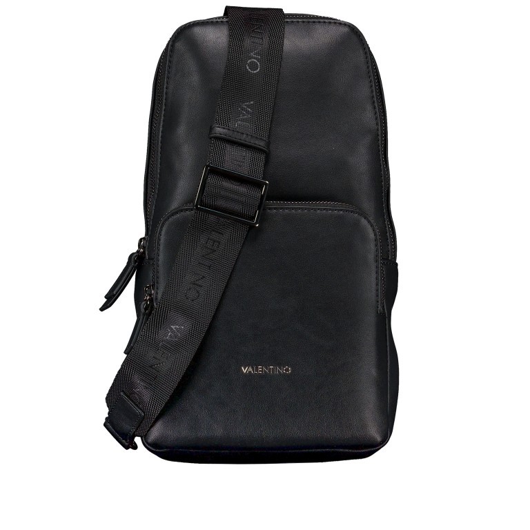 Umhängetasche Horizon Nero, Farbe: schwarz, Marke: Valentino Bags, EAN: 8054942601230, Abmessungen in cm: 17x31x7, Bild 1 von 5