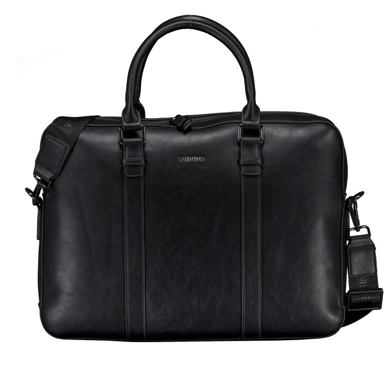 Aktentasche Horizon Nero, Farbe: schwarz, Marke: Valentino Bags, EAN: 8054942601278, Abmessungen in cm: 40x29x8, Bild 1 von 7