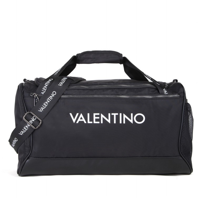 Reisetasche Kylo Nero, Farbe: schwarz, Marke: Valentino Bags, EAN: 8054942528391, Abmessungen in cm: 46.5x26.5x31, Bild 1 von 6