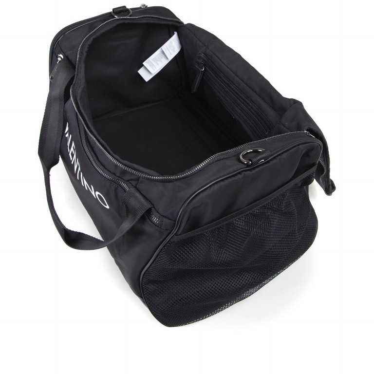 Reisetasche Kylo Nero, Farbe: schwarz, Marke: Valentino Bags, EAN: 8054942528391, Abmessungen in cm: 46.5x26.5x31, Bild 6 von 6