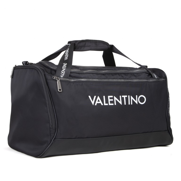 Reisetasche Kylo Nero, Farbe: schwarz, Marke: Valentino Bags, EAN: 8054942528391, Abmessungen in cm: 46.5x26.5x31, Bild 2 von 6