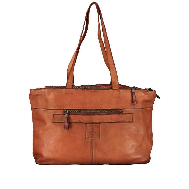 Tasche Urban-Poets Jordan UP-13070 Charming Cognac, Farbe: cognac, Marke: Harbour 2nd, EAN: 4046478080638, Abmessungen in cm: 44.5x32x11.5, Bild 3 von 5