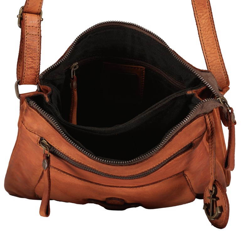 Umhängetasche Urban-Poets Casey UP-13117 Charming Cognac, Farbe: cognac, Marke: Harbour 2nd, EAN: 4046478080737, Abmessungen in cm: 26.5x28.5x2, Bild 6 von 6