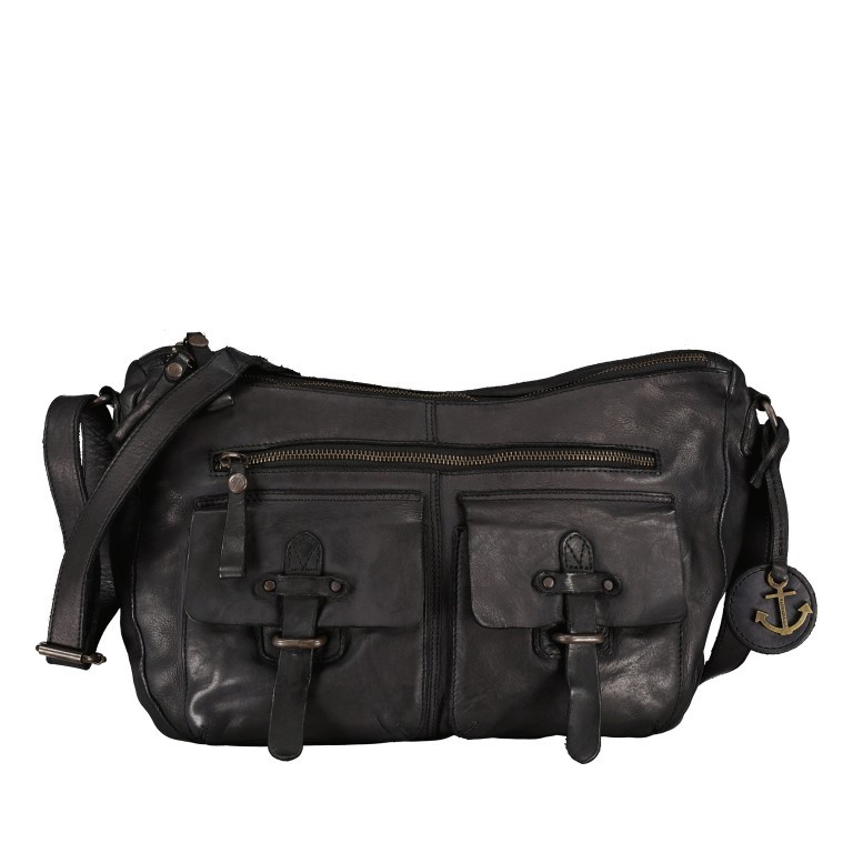 Beuteltasche Urban-Poets Emerson UP-13118 Dark Ash, Farbe: anthrazit, Marke: Harbour 2nd, EAN: 4046478080744, Abmessungen in cm: 34x24x6.7, Bild 1 von 6