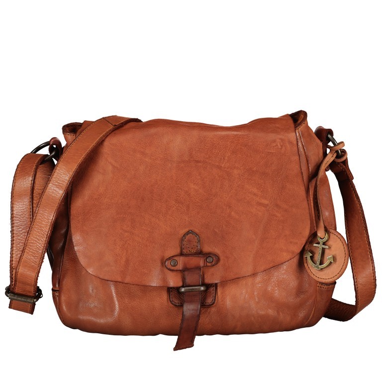 Satteltasche Urban-Poets Sierra UP-13120 Charming Cognac, Farbe: cognac, Marke: Harbour 2nd, EAN: 4046478080799, Abmessungen in cm: 28x22x8, Bild 1 von 6