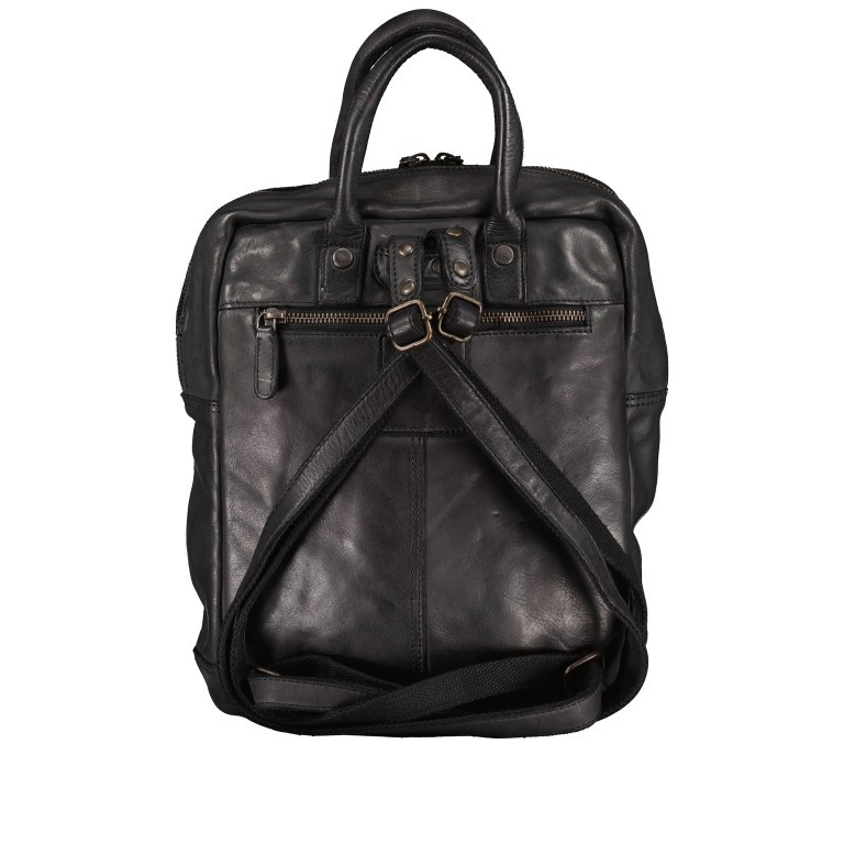 Rucksack Urban-Poets Quinn UP-13130 Dark Ash, Farbe: anthrazit, Marke: Harbour 2nd, EAN: 4046478080942, Abmessungen in cm: 22.5x29.5x8.5, Bild 3 von 7