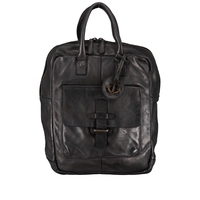 Rucksack Urban-Poets Quinn UP-13130 Dark Ash, Farbe: anthrazit, Marke: Harbour 2nd, EAN: 4046478080942, Abmessungen in cm: 22.5x29.5x8.5, Bild 1 von 7