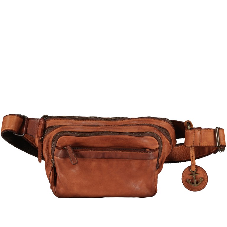 Umhängetasche Urban-Poets Harper UP-13131 Charming Cognac, Farbe: cognac, Marke: Harbour 2nd, EAN: 4046478080973, Abmessungen in cm: 24x17x3, Bild 1 von 7