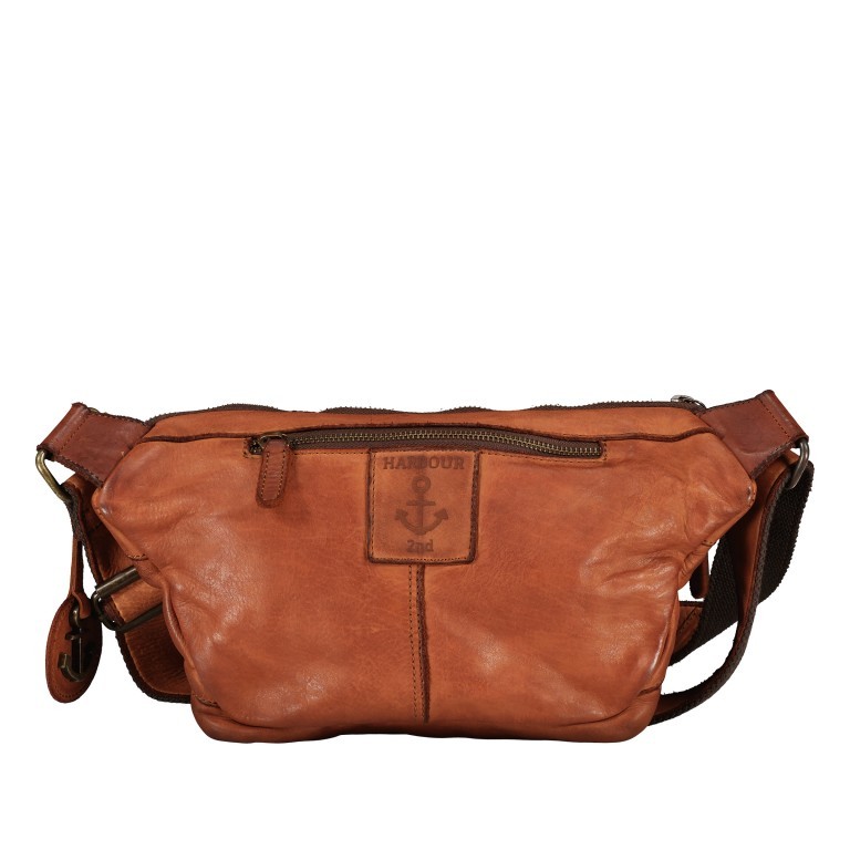 Umhängetasche Urban-Poets Harper UP-13131 Charming Cognac, Farbe: cognac, Marke: Harbour 2nd, EAN: 4046478080973, Abmessungen in cm: 24x17x3, Bild 3 von 7