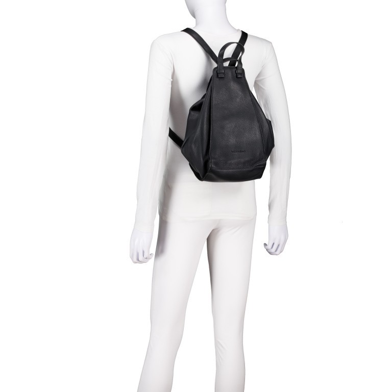 Rucksack Just-Pure Mireille JP-13031 Dark Ash, Farbe: anthrazit, Marke: Harbour 2nd, EAN: 4046478081680, Abmessungen in cm: 18.5x34.5x16, Bild 5 von 6