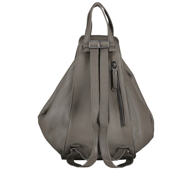 Rucksack Just-Pure Mireille JP-13031 Dusty Taupe, Farbe: taupe/khaki, Marke: Harbour 2nd, EAN: 4046478081710, Abmessungen in cm: 18.5x34.5x16, Bild 3 von 6