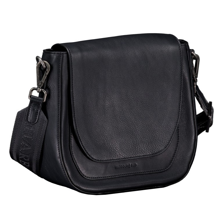 Satteltasche Just-Pure Lili JP-13093 Dark Ash, Farbe: anthrazit, Marke: Harbour 2nd, EAN: 4046478081727, Abmessungen in cm: 26x24x10, Bild 2 von 6