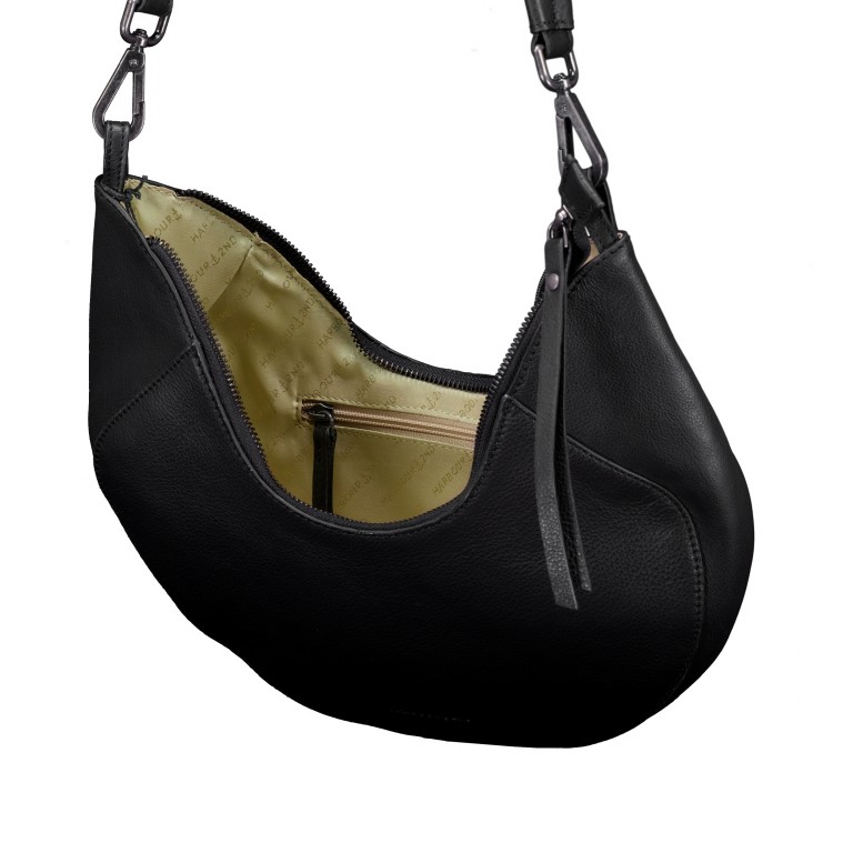 Beuteltasche Just-Pure Désirée JP-13094 Dark Ash, Farbe: anthrazit, Marke: Harbour 2nd, EAN: 4046478081765, Abmessungen in cm: 30x30x10, Bild 7 von 7