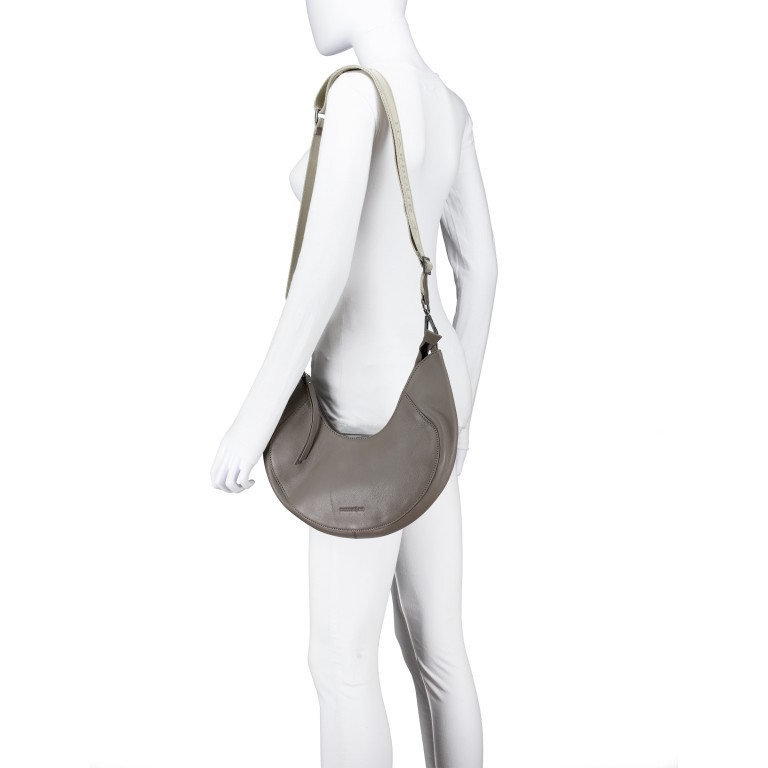 Beuteltasche Just-Pure Désirée JP-13094 Dusty Taupe, Farbe: taupe/khaki, Marke: Harbour 2nd, EAN: 4046478081796, Abmessungen in cm: 30x30x10, Bild 5 von 7