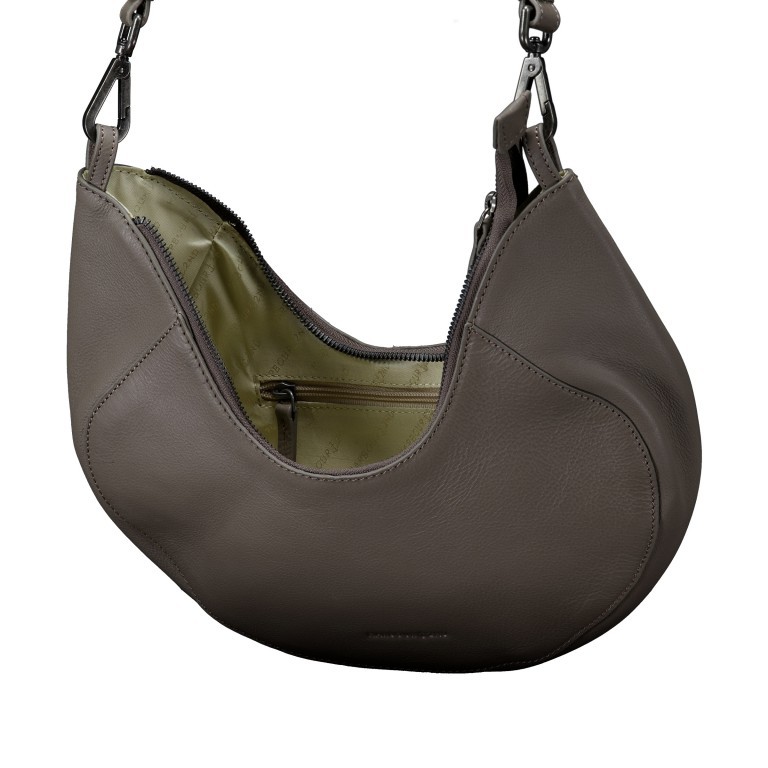 Beuteltasche Just-Pure Désirée JP-13094 Dusty Taupe, Farbe: taupe/khaki, Marke: Harbour 2nd, EAN: 4046478081796, Abmessungen in cm: 30x30x10, Bild 7 von 7