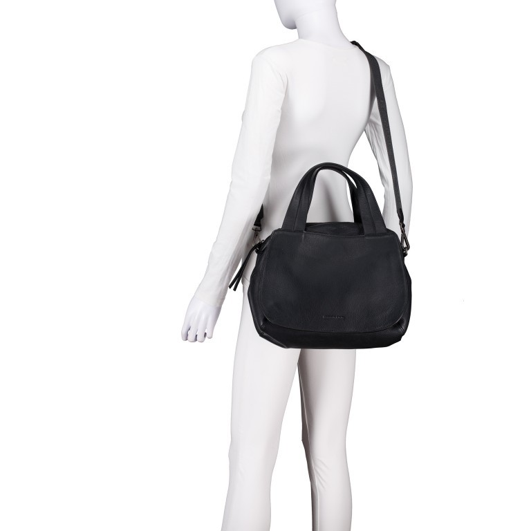 Tasche Just-Pure Elonie JP-13096 Dark Ash, Farbe: anthrazit, Marke: Harbour 2nd, EAN: 4046478081802, Abmessungen in cm: 32x26x17, Bild 6 von 7