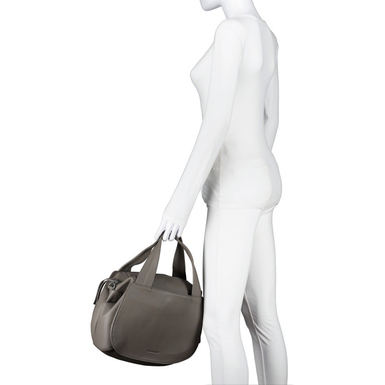 Tasche Just-Pure Elonie JP-13096 Dusty Taupe, Farbe: taupe/khaki, Marke: Harbour 2nd, EAN: 4046478081833, Abmessungen in cm: 32x26x17, Bild 4 von 7
