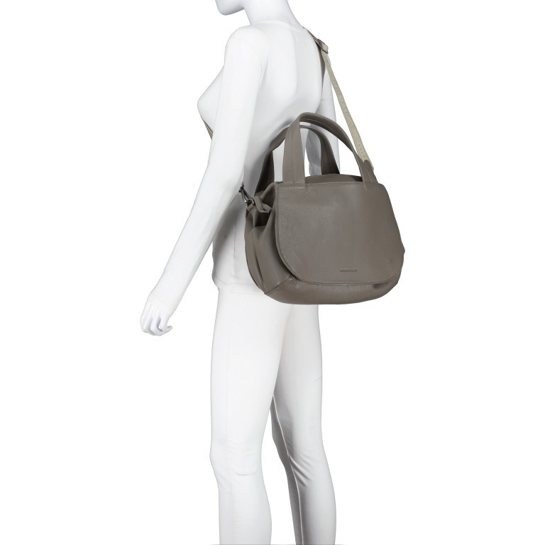 Tasche Just-Pure Elonie JP-13096 Dusty Taupe, Farbe: taupe/khaki, Marke: Harbour 2nd, EAN: 4046478081833, Abmessungen in cm: 32x26x17, Bild 6 von 7