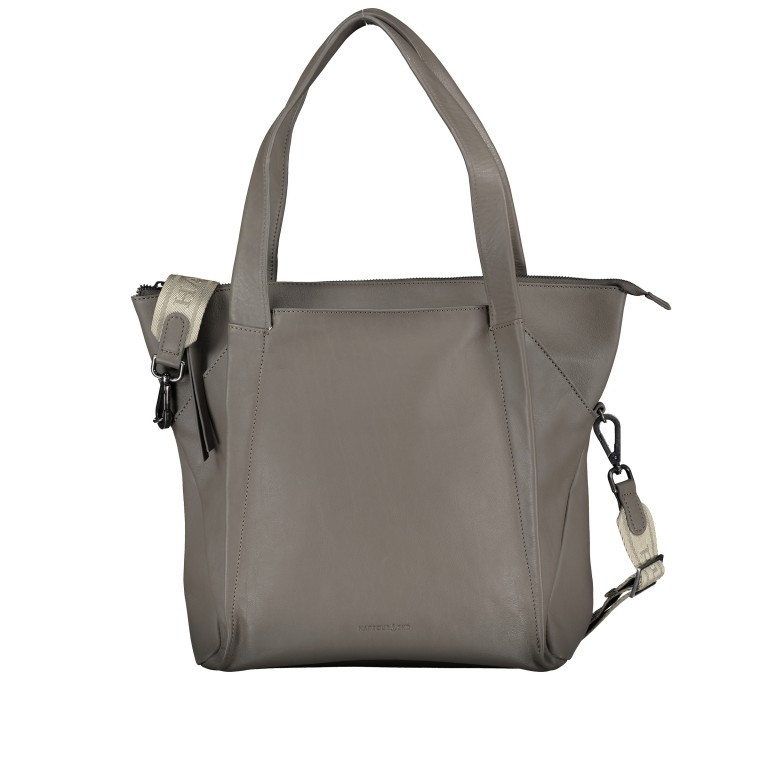 Shopper Just-Pure Oceane JP-13097 Dusty Taupe, Farbe: taupe/khaki, Marke: Harbour 2nd, EAN: 4046478081871, Abmessungen in cm: 28.5x32x12.5, Bild 1 von 7