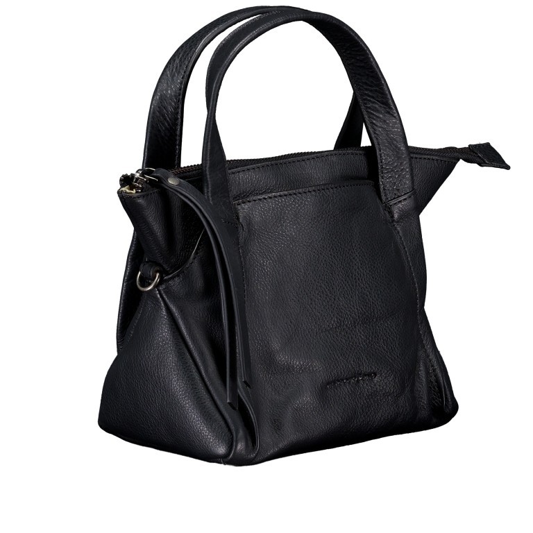 Handtasche Just-Pure Thea JP-13098 Dark Ash, Farbe: anthrazit, Marke: Harbour 2nd, EAN: 4046478081888, Abmessungen in cm: 20.5x16.5x12.5, Bild 2 von 7