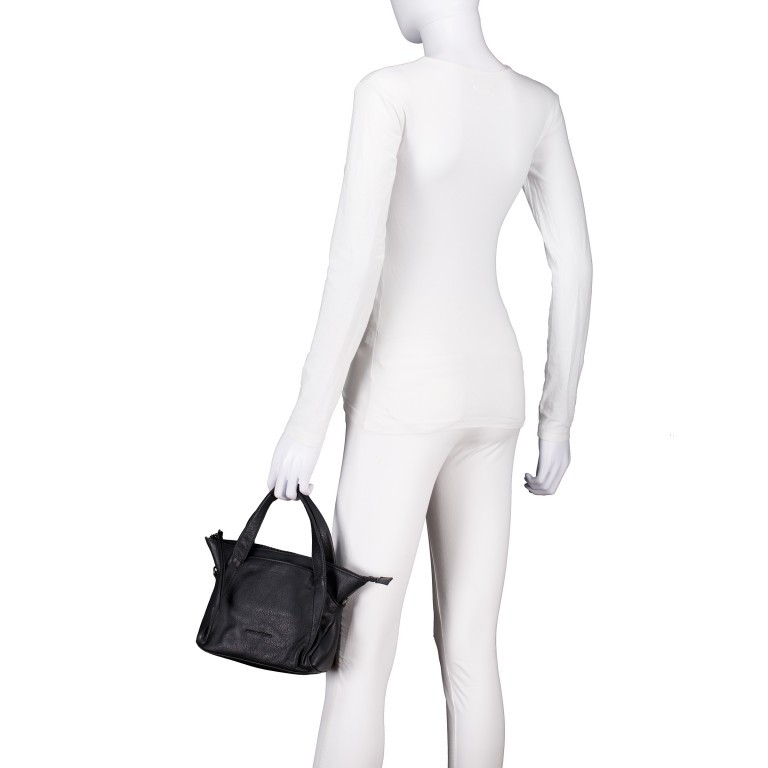 Handtasche Just-Pure Thea JP-13098 Dark Ash, Farbe: anthrazit, Marke: Harbour 2nd, EAN: 4046478081888, Abmessungen in cm: 20.5x16.5x12.5, Bild 4 von 7