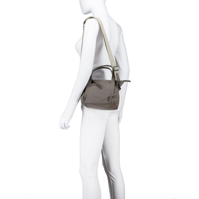 Handtasche Just-Pure Thea JP-13098 Dusty Taupe, Farbe: taupe/khaki, Marke: Harbour 2nd, EAN: 4046478081918, Abmessungen in cm: 20.5x16.5x12.5, Bild 5 von 7