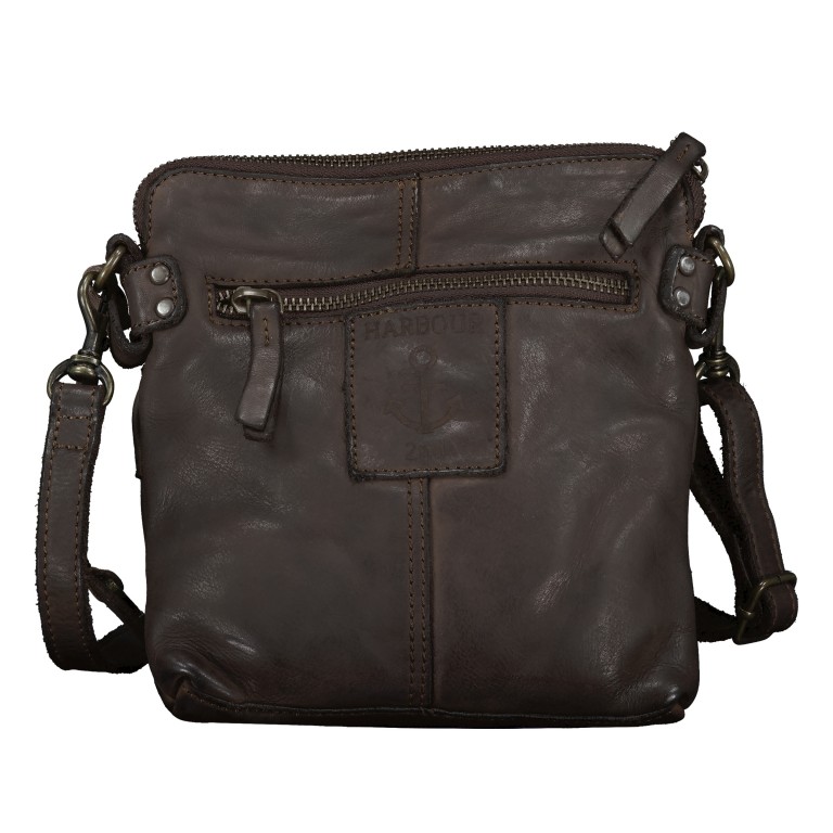 Umhängetasche Anchor-Love Taliza 2 B3-5775-2 Chocolate Brown, Farbe: braun, Marke: Harbour 2nd, EAN: 4046478067523, Abmessungen in cm: 20.5x20.5x1.5, Bild 3 von 6