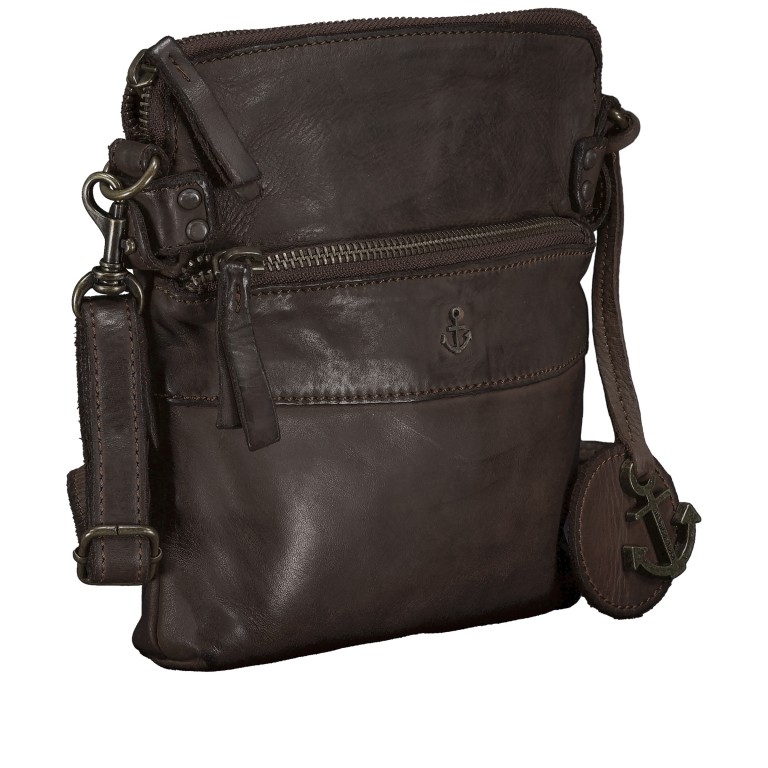 Umhängetasche Anchor-Love Taliza 2 B3-5775-2 Chocolate Brown, Farbe: braun, Marke: Harbour 2nd, EAN: 4046478067523, Abmessungen in cm: 20.5x20.5x1.5, Bild 2 von 6