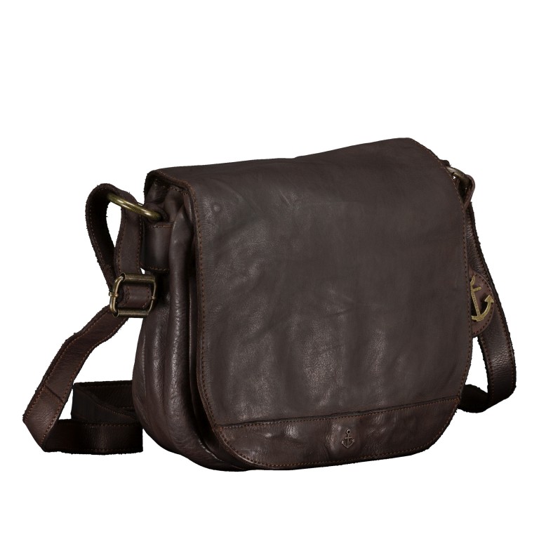 Satteltasche Anchor-Love Lotta 2 AL-10960-2 Chocolate Brown, Farbe: braun, Marke: Harbour 2nd, EAN: 4046478068025, Abmessungen in cm: 28x23x9.5, Bild 2 von 6