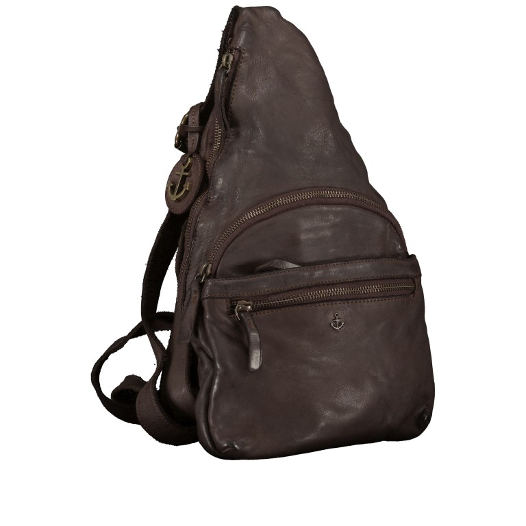 Tasche Anchor-Love Merlin AL-11598 Chocolate Brown, Farbe: braun, Marke: Harbour 2nd, EAN: 4046478062818, Abmessungen in cm: 22x37x4.5, Bild 2 von 6