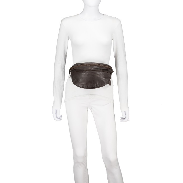 Gürteltasche / Umhängetasche Anchor-Love Jutta AL-11964 Chocolate Brown, Farbe: braun, Marke: Harbour 2nd, EAN: 4046478069947, Abmessungen in cm: 26.5x18x8.5, Bild 4 von 6