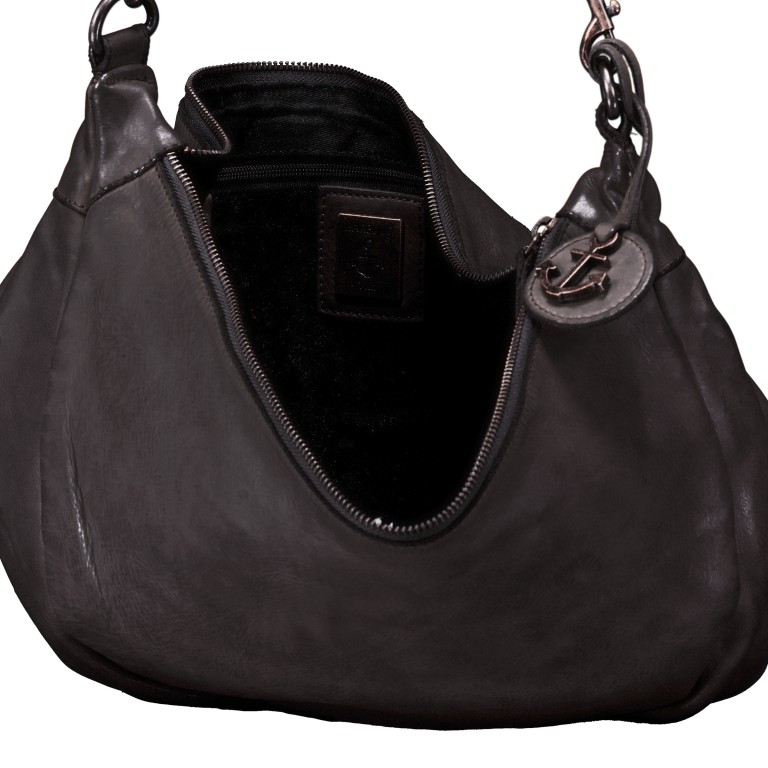 Umhängetasche Anchor-Love Alva AL-12942 Dark Ash, Farbe: anthrazit, Marke: Harbour 2nd, EAN: 4046478077652, Abmessungen in cm: 47x23x12.5, Bild 6 von 6