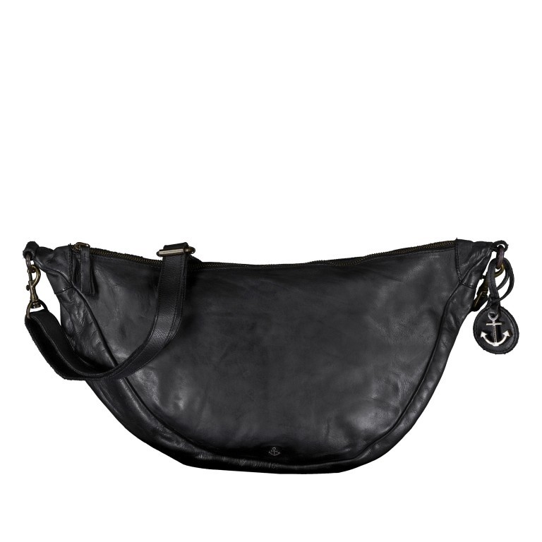 Umhängetasche Anchor-Love Alva AL-12942 Dark Ash, Farbe: anthrazit, Marke: Harbour 2nd, EAN: 4046478077652, Abmessungen in cm: 47x23x12.5, Bild 1 von 6