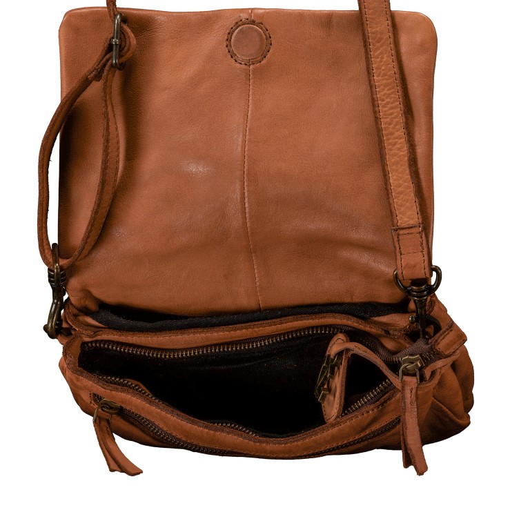 Umhängetasche Anchor-Love Helin AL-13092 Charming Cognac, Farbe: cognac, Marke: Harbour 2nd, EAN: 4046478080522, Abmessungen in cm: 22.5x15x3, Bild 6 von 6
