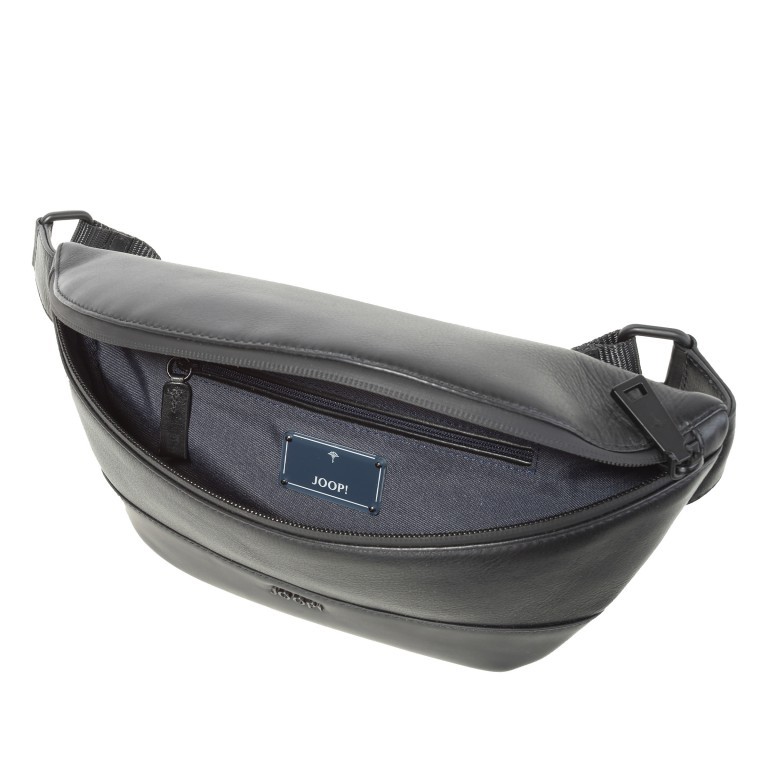 Gürteltasche Manciano Leo SHZ Black, Farbe: schwarz, Marke: Joop!, EAN: 4048835230175, Abmessungen in cm: 17x13.5x8.5, Bild 6 von 7