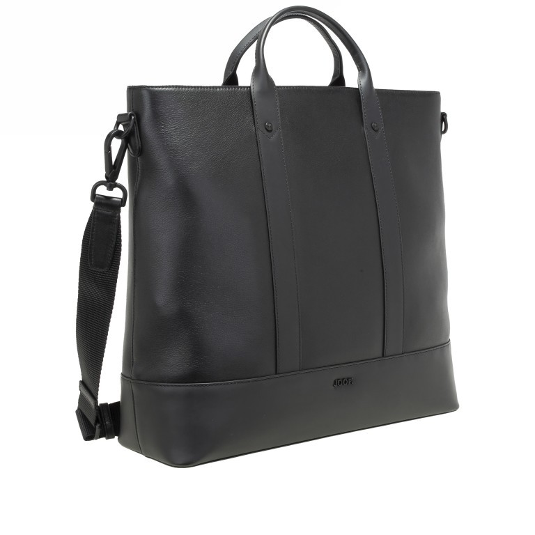 Handtasche Manciano Morris MVO Black, Farbe: schwarz, Marke: Joop!, EAN: 4048835230144, Abmessungen in cm: 37.5x37x12.5, Bild 2 von 7