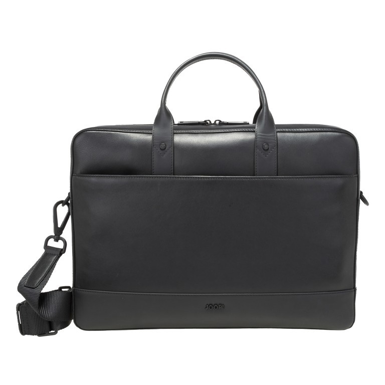 Aktentasche Manciano Pandion SHZ Black, Farbe: schwarz, Marke: Joop!, EAN: 4048835230151, Abmessungen in cm: 39x28x8.6, Bild 1 von 8