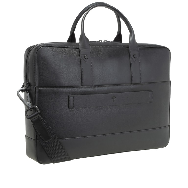 Aktentasche Manciano Pandion SHZ Black, Farbe: schwarz, Marke: Joop!, EAN: 4048835230151, Abmessungen in cm: 39x28x8.6, Bild 3 von 8