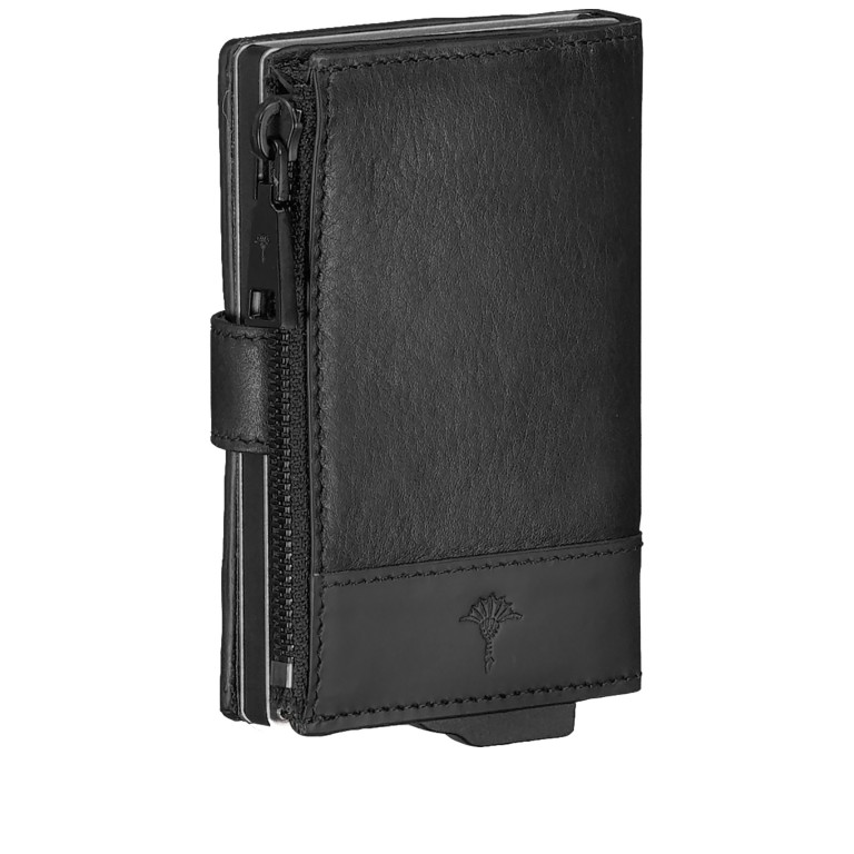 Mini-Geldbörse Manciano E-Cage C-Four mit RFID-Schutz Black, Farbe: schwarz, Marke: Joop!, EAN: 4048835228516, Abmessungen in cm: 7x10.5x2.5, Bild 5 von 9