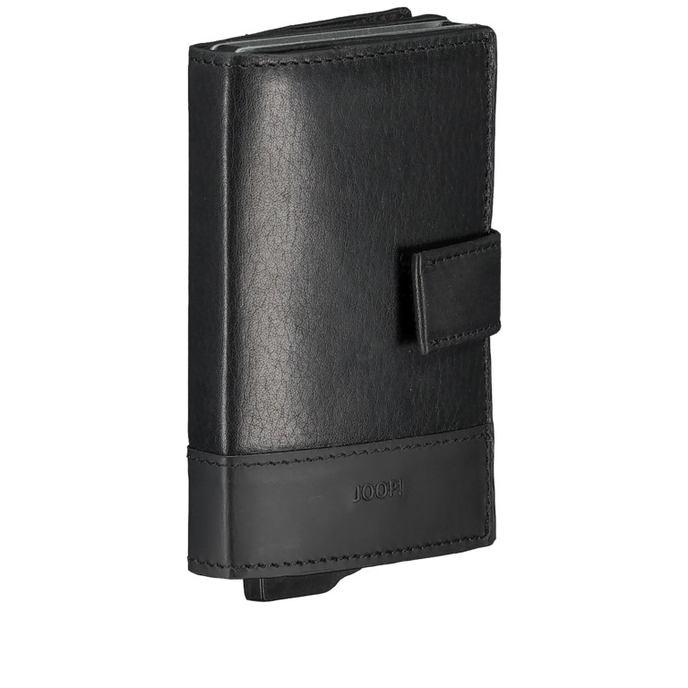 Mini-Geldbörse Manciano E-Cage C-Four mit RFID-Schutz Black, Farbe: schwarz, Marke: Joop!, EAN: 4048835228516, Abmessungen in cm: 7x10.5x2.5, Bild 2 von 9