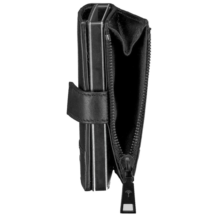 Mini-Geldbörse Manciano E-Cage C-Four mit RFID-Schutz Black, Farbe: schwarz, Marke: Joop!, EAN: 4048835228516, Abmessungen in cm: 7x10.5x2.5, Bild 8 von 9
