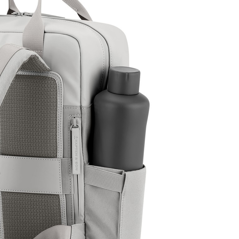 Rucksack Bergen Pro mit Laptopfach 15 Zoll Greige, Farbe: grau, Marke: Kapten & Son, EAN: 4251145251208, Abmessungen in cm: 28x39x11.5, Bild 10 von 11