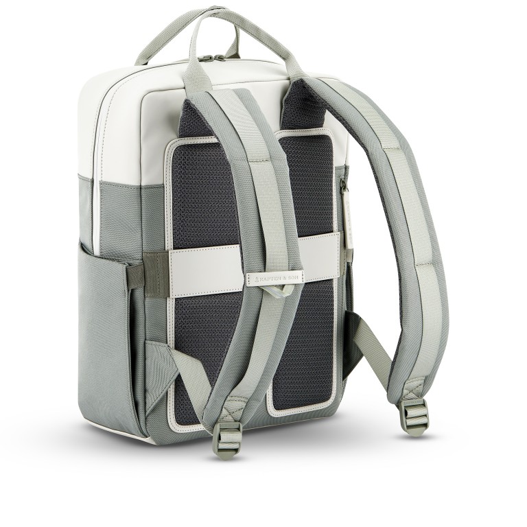 Rucksack Bergen Pro mit Laptopfach 15 Zoll Muted Sage, Farbe: grün/oliv, Marke: Kapten & Son, EAN: 4251145244057, Abmessungen in cm: 28x39x11.5, Bild 4 von 11