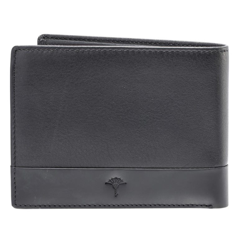 Geldbörse Manciano Typhon MH9 Black, Farbe: schwarz, Marke: Joop!, EAN: 4048835224167, Abmessungen in cm: 12x9.5x2, Bild 2 von 5