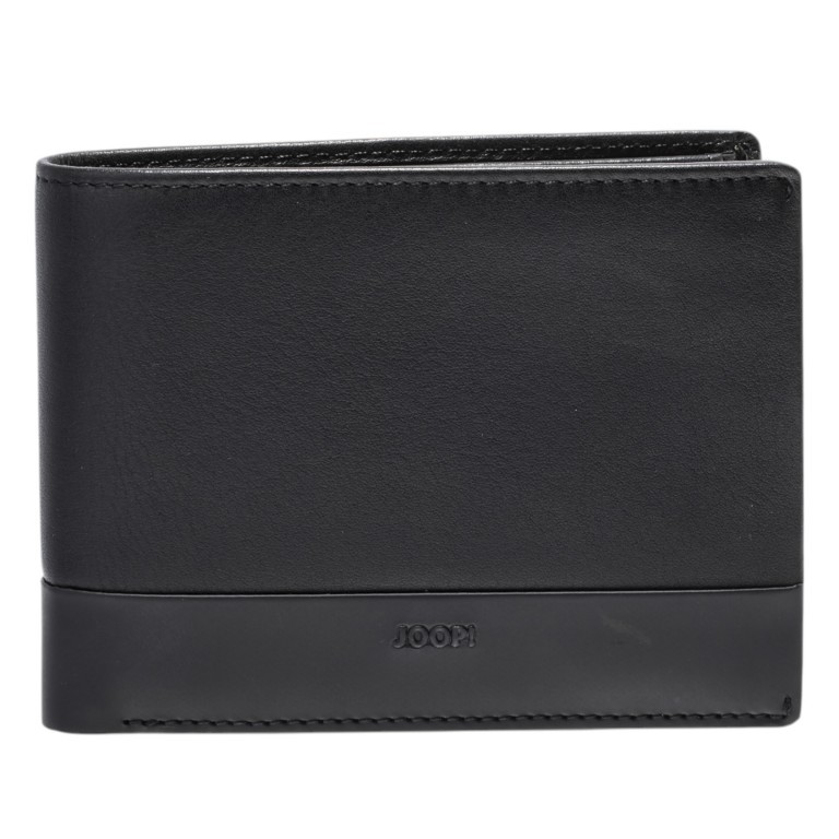 Geldbörse Manciano Typhon MH9 Black, Farbe: schwarz, Marke: Joop!, EAN: 4048835224167, Abmessungen in cm: 12x9.5x2, Bild 1 von 5