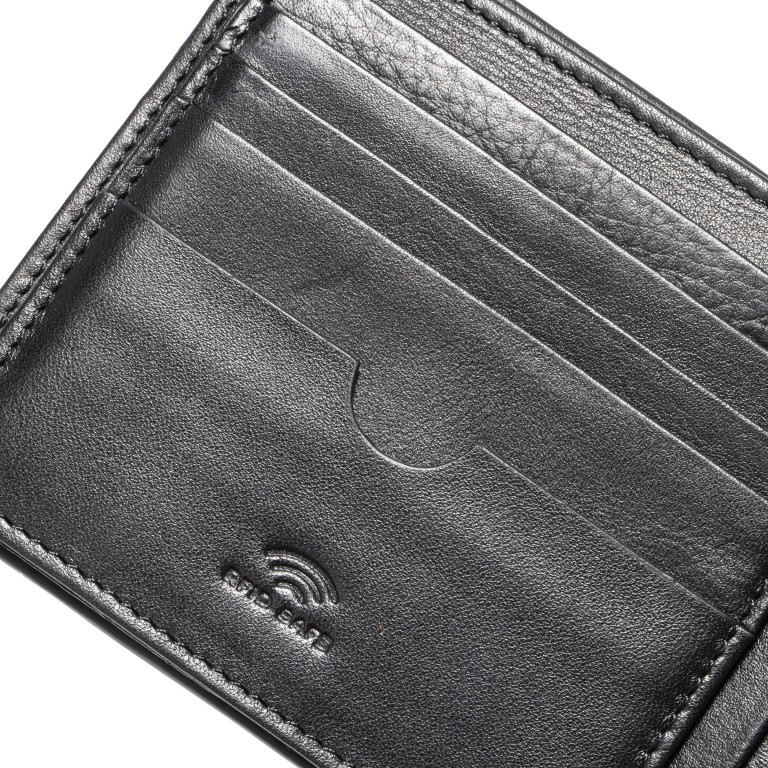 Geldbörse Manciano Typhon MH9 Black, Farbe: schwarz, Marke: Joop!, EAN: 4048835224167, Abmessungen in cm: 12x9.5x2, Bild 5 von 5