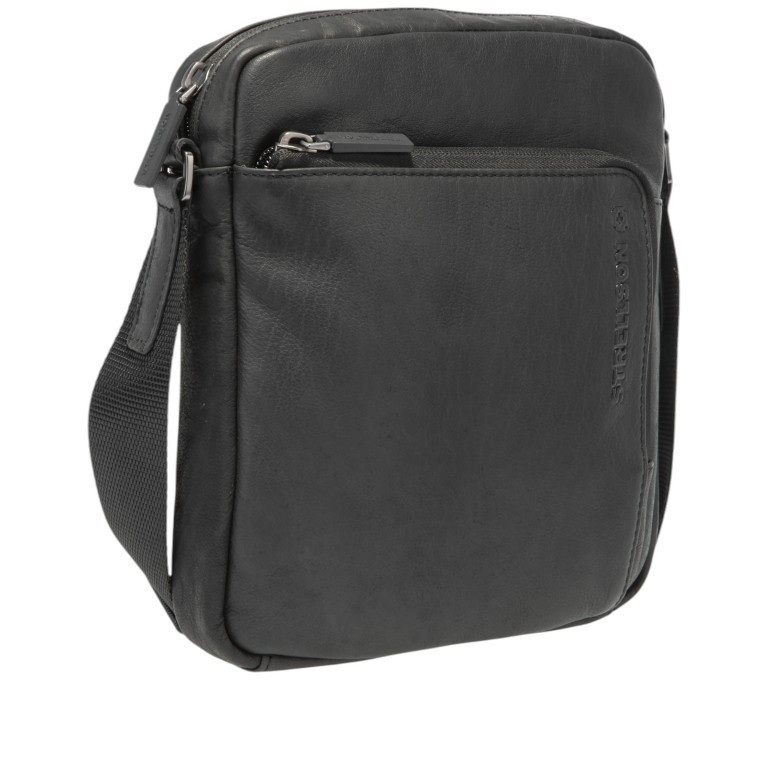 Umhängetasche Clapton Brian XSVZ Black, Farbe: schwarz, Marke: Strellson, EAN: 4048835211082, Abmessungen in cm: 22.5x25.5x4.5, Bild 2 von 7